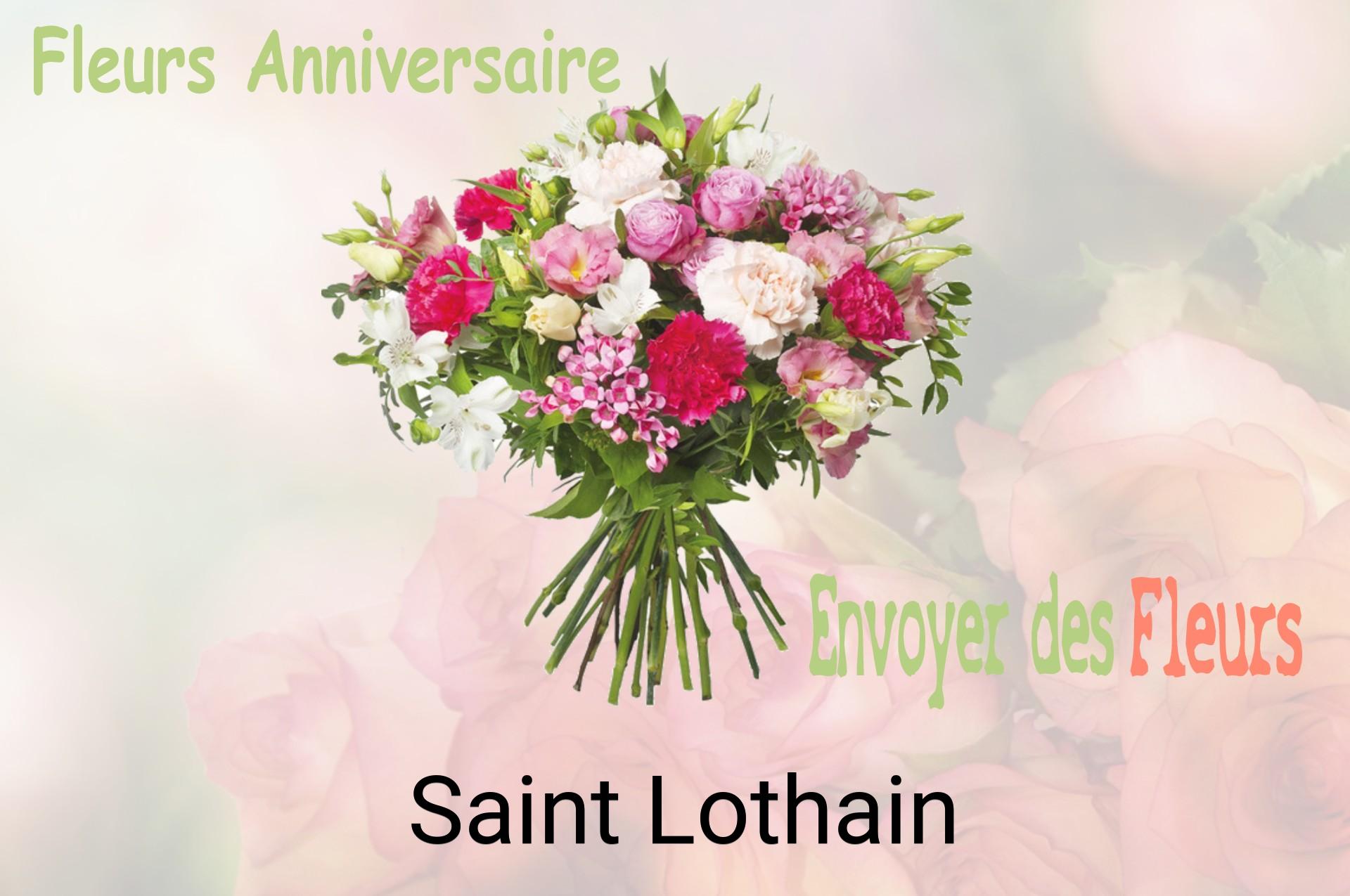 Bouquet de fleurs d’anniversaire livré à Saint-Lothain